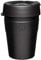 KeepCup Thermobecher, wiederverwendbar, Edelstahl, Größe M, 340 ml, Schwarz, Thermal