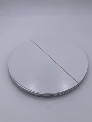 Hidalgo 100 Discos - Lámina Color Plata de 21 cm