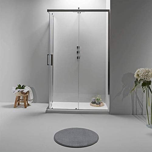 Box Doccia Angolare - Cabina Doccia Elite con Porta Scorrevole Vetro Temperato 6mm,Anticalcare con Profilo Cromato e Chiusura Magnetica (70 x 90 cm, Trasparente)