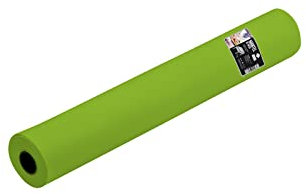 MAXI PRODUCTS - Rollo de Mantel TNT Precortado a 40 cm - 1,2 x 48 m - Verde Lima - Tejido no Tejido Spunbond (TNT) - Desechable con Efecto Tela - Resistente a Líquidos - Catering - IMPERMEABLE