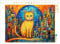 CALVENDO Puzzle Katze Im Stil von Friedensreich Hundertwasser | 1000 Teile Lege-Größe 64 x 48 cm Foto-Puzzle für glückliche Stunden