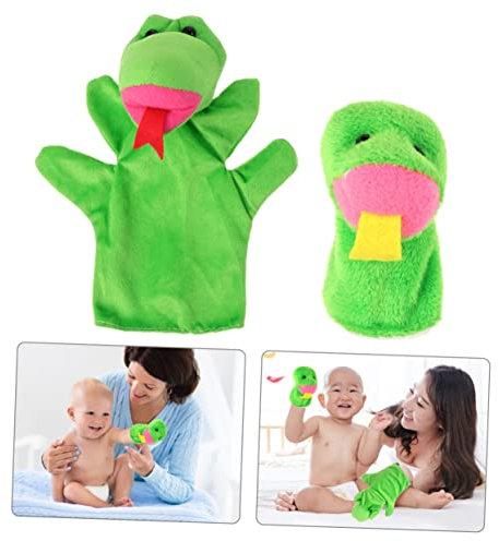 SAFIGLE 2er Set Schlangen Handpuppen Für Lustige Fingerpuppen Für Interaktive Eltern Kind Spiele Weiche Tierpuppen Aus Stoff Perfektes Für Kleinkinder
