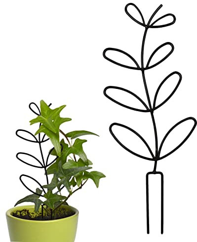 Jomewory Metall Pflanze Indoor Rankgitter - Metallständer für Pflanze - Kleine Kletterblattform Rankhilfe Garten Metall Rankgitter für Topfpflanzen, Kletterer, Gartenpflanzen