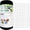 Vocray Malla Antipajaros 4x6M, Malla Plastico Jardin para Proteger Plantas, Vegetales, Frutales, Tomates, Fresas, Malla Jardin Exterior Barrera contra Plagas, 19x19mm Malla Cuadrada(Negro)