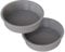 KEYFIVE Silicone 7 inch Cake Tins for Baking, 2Pcs Round Cake Moulds 7 inch Round, 19cm Silicone Baking Tins for Cheesecake, Rainbow Cakes