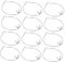 ARTIBETTER 12 Stück Scheinwerfer Befestigungsschnalle Scheinwerfer Halteclip Schnalle Ersatzteile Manganstahl Lichtfederringe Downlight Schnalle Downlight Halteringe Downlight Zubehör