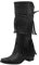 Stivali Donna Invernali Con Tacco A Spillo - Stivaletti Texani Traforate - Scarpe Monta Western Tacco 12