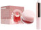 Lip Pudding Pot, Lip and Cheek Blurry Pudding Pot mit Silikon-Lippenpinsel, Blurring Makeup Blush, Milk Jelly Blush, Vielseitig Verwendbares, Natural and Long-lasting, Weiches, Mattes (02#Crush, 3g)