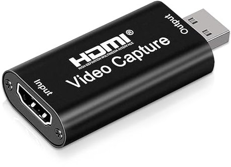 Yingtop Capturadora Video capturadora HDMI,Tarjeta de Captura de Vídeo 4K HDMI a USB 2.0,Capturador de Audio y Video Game Capture 1080P, Transmisión en Vivo para Juegos, Enseñanza, Videoconferencia