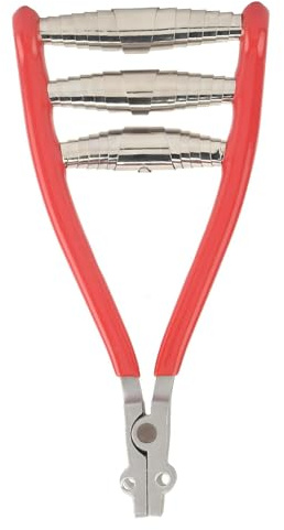 OFFAXE Tennis Bespannungswerkzeug Starting Clamp – 3-Feder Klemme für Tennis- & Badmintonschläger, Robuste Racket-Starting-Klemme für Bespannungsmaschine