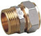 Adapter für Verbundrohr (20mm x 1/2 Außen) PEX-AL Klemmring Schraubfittig Verschraubung Heizungsrohr