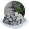 Schicker Mineral Diabas Ziersplitt grau 25 kg, Naturstein, Splitt für Steingärten, Beet, Gartenteich, Fassadenschutz, Weg- und Terrassengestaltung, robust, witterungsbeständig (Körnung 32-56 mm)