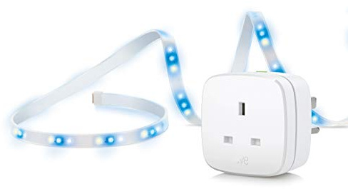 Eve Movie Night (UK) - Smart LED Strip and smart Plug with Apple HomeKit Technology, no Bridge Required, Adaptive Lighting