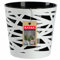 KADAX Maceta, macetero, maceta redonda de plástico, maceta para flores, plantas, balcón, maceta para interiores, maceta ligera, maceta moderna (17 cm, negro)