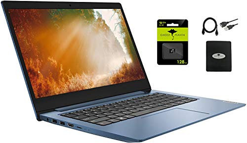 Lenovo 2021 IdeaPad 1 14.0 HD Laptop, Intel Pentium Silver N5030 4-Core(up to 3.1GHz), 4GB Memory, 1TB SSD, Up to 8 Hours, HDMI, Windows 10 w/GM 128GB SD Card