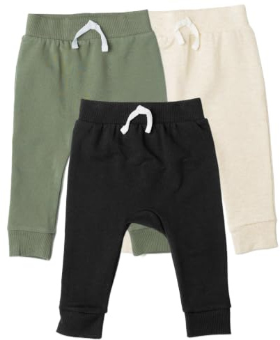 Gerber Baby - Jungen Trainingshose Toddler 3-Pack Jogger Pants