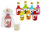 Lote de 15 Botellas de Licor sin Alcohol Alba La Rivera Sabores Surtidos en Bolsas de Tull Lisas. Regalos. Detalles de Bodas, Comuniones, Bautizos, Cumpleaños y Eventos.