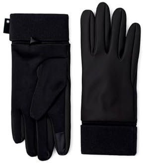 Rains Unisex Gloves Handschuhe, 01 Schwarz, S