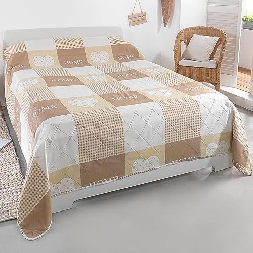 MALIKA® Tagesdecke 220x240 für Betten Überwurfdecke Bettüberwurf Tagesdecke Bett Sofaüberwurf, Größe:220x240 cm, Designe:Design 1
