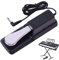 WHAMVOX Piano Sustain Foot Pedal with Classic Action for Electronic Keyboards Compatible with Yamaha and Korg Non-slip Base Durable Design Expressive Half-pedal Function Black