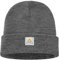ATNKE Strick Beanie Mütze Dehnbar Weich Warm Täglich Winter Mützen mit Manschetten für Herren und Damen Geschenke/Grey