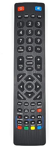 Ersatz Fernbedienung passend für Blaupunkt TV | 50/149Z-GB-5B2-FGKU | 50/204I-GB-5B-FHKUP | 50/211I-GB-5B-FHBKU | 50/211I-GB-5B-FHCU |