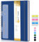 Gepunktetes Notizbuch, Spiralbuch, Tagebuch, 21,6 x 27,9 cm, A4, großes Punktraster, Notizbücher für Damen und Herren, 100 g/m², gepunktetes Papier, Kunststoff, Hardcover, Spiralbindung, gepunktete