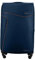 Solier Reisekoffer – Koffer mit 4 Rollen - Leicht Tourister Trolley - Rollkoffer mit Zahlenschloss - Groß Reisetrolley (Navy/Coffee, M)
