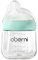 Oberni Baby Bottles with Slow Free Flow Off-Centered Teat for 0+ Months, Anti Colic Newborn Milk Feeding Bottle, 150ml/5oz/Blue/1Pack