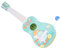 Gogogmee 1 Stück 4 Saiten Mini-Gitarre Kinderspielzeuggitarre elektronische Spielzeuggitarre Kinder Gitarre Spielzeug Saiten Gitarre Spielzeug Akustikgitarre mit Igelmuster Blue