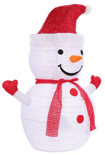 Zerodeko Schneemann-weihnachtsdekoration Leuchtend aus Hochwertigem Material Gefertigt Cartoon-design für Zuhause und Party als Geschenk Geeignet