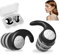 SHUOHONG Ohrstöpsel zum Schlafen, Weich 3D Shape Schlaf Ohrenstöpsel, Noise Cancelling Ohrstöpsel Wiederverwendbarer, Gehörschutz Schlafen zum Reisen, Arbeit, Schlafen und Konzert (Schwarz)