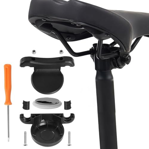 YEWCEP Rennrad Zubehör, für den Sattel Fahrrad Diebstahlschutz Fahrradhalter, Diebstahlsicherer für AirTag Halter, Versteckte Airtag Fahrrad Halter Kompatibel mit Mountainbikes Rennräd