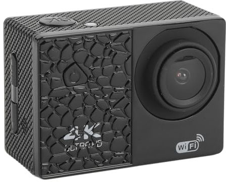 Plyisty 4K -Actionkamera, 16MP Sportkamera mit 170 -Grad -Weitwinkelobjektiv, 2,0 -Zoll