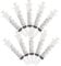 ABOOFAN 10pcs Liquid Plastic Injector Perfume Glue Injection Tool Plastic Multi-use for Home Laboratory Precise Scale for Efficient Dispensing