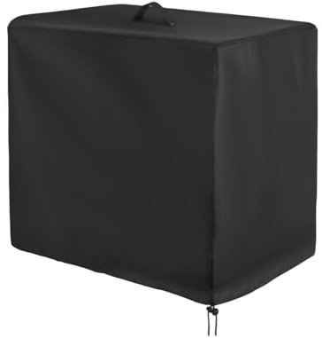 Cubierta para Bomba De Piscina, Cubierta para De Filtrado, Cubierta para Filtro De para Piscina Oxford Impermeable, contra Restos Y Condiciones Climáticas, 84x61x86 Cm