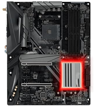 Carte mère Carte mère Fit for ASRock X470 Master SLI/AC Compatible avec processeurs Ryzen 9 5900X R7 5700X3D R5 5600, 4xDDR4 NVME M.2 AM4