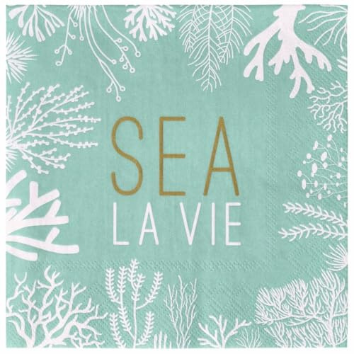 Räder Serviette Sea la vie - 20 Stück für Lunch & Dinner