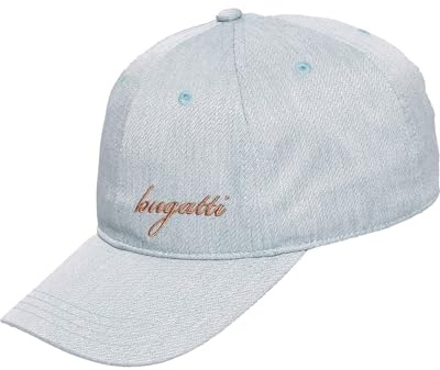 bugatti Herren Basecap Web-Optik | Logo Stickerei | Strapback verstellbar | 100% Polyester