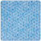 Spirella Duschmatte antibakteriell rutschfest mit Saugnäpfen - Bionic Blau - ca. 55 x 55 cm