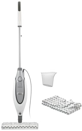 Shark Professional Steam Pocket Mop – steam Cleaner (Vertical, 500L, White, 1550 W, 120 V, 60 Hz)