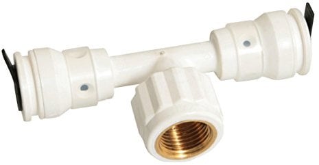Alu-Verbundrohr Steckfitting Vision, T-Stück 16 mm x 1/2 IG x 16 mm