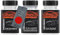 TRISTARcolor Motorradlack Lackstift Set für Piaggio Scooters 894 Rosso Dragon Grundlack Basislack Klarlack je 50ml