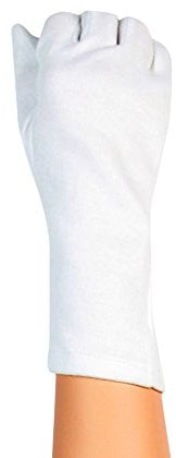 GLAMORY Damen Gloves Handschuhe, 100 DEN, Weiß, Einheitsgröße