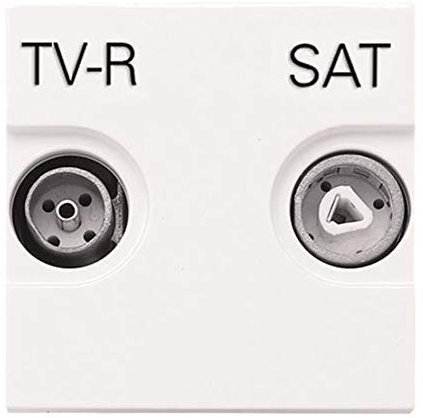 Niessen zenit - Toma tv-r/sat unica zenit blanco