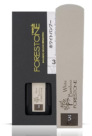 Forestone White Bamboo Reed for Soprano Saxophone, Saxophone Accessories | Forestone 3.0 White