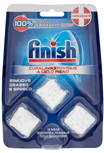 Finish Curalavastoviglie a Ciclo Pieno, 1 Confezione da 3 Pezzi