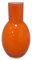 Paulnagel Überfang-Vase, orange, Daisy