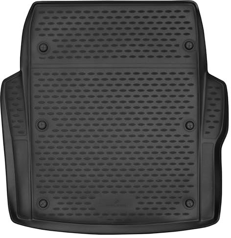 WALSER XTR Kofferraumwanne für BMW 3er (F30) Limousine 2011-2018, 100% passgenaue Antirutschmatte Auto, Gummimatte Auto, Kofferraum Schutzmatte, Anti Rutsch Matte Gummi, Auto Gummimatten