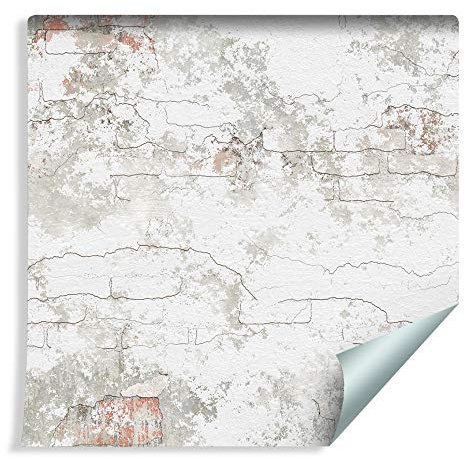 Muralo Fototapete Ziegel Effekt 3D Effekt 1000 x 53 cm Vliestapete Wand Tapete Ziegelwand Stein Mauer 3D Optik Wohnzimmer Schlafzimmer Moderne Wandbilder XXL Easyinstall Wand Dekoration